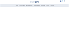Desktop Screenshot of dreamgenii.com